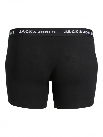 Jack & Jones JACHUEY Boxers 10-pack Black - Alsónemű & strandruhák - Nagyméretű Alsónemű 2XL-8XL