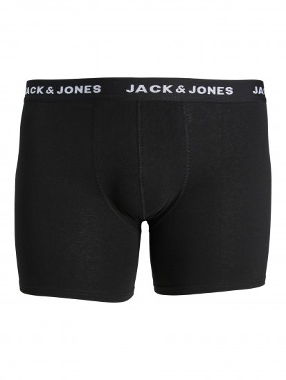 Jack & Jones JACHUEY Boxers 10-pack Black - Alsónemű & strandruhák - Nagyméretű Alsónemű 2XL-8XL