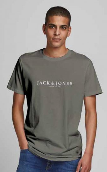 Jack & Jones JPRBLABOOSTER T-shirt Green - Pólók - Nagyméretű pólók - 2XL-14XL