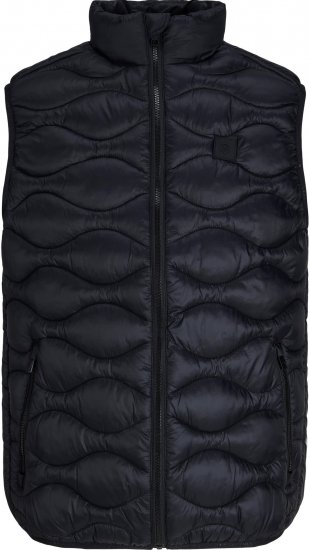 Jack & Jones JPRCCICEBREAKER BODYWARMER Black - Kabátok - Nagyméretű Kabátok - 2XL-8XL