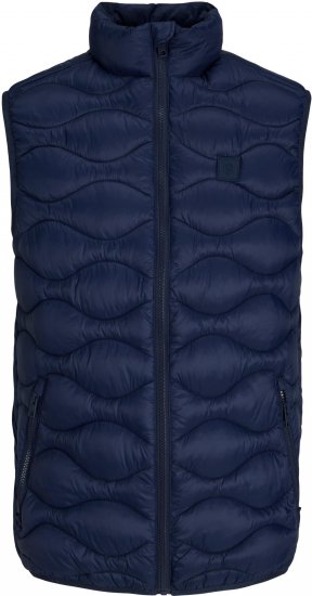 Jack & Jones JPRCCICEBREAKER BODYWARMER Navy - Kabátok - Nagyméretű Kabátok - 2XL-8XL