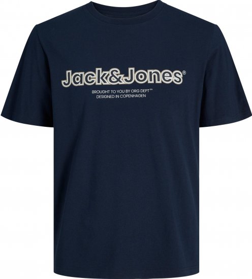 Jack & Jones JORLAKEWOOD BRANDING T-SHIRT - Pólók - Nagyméretű pólók - 2XL-14XL