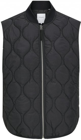 Jack & Jones JJKODA LINER VEST Black - Kabátok - Nagyméretű Kabátok - 2XL-8XL