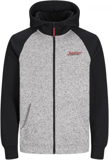Jack & Jones Erik Hoodie Black - Pulóverek & kapucnis pulóverek - Pulóverek & Kapucnis pulóver 2XL-12XL