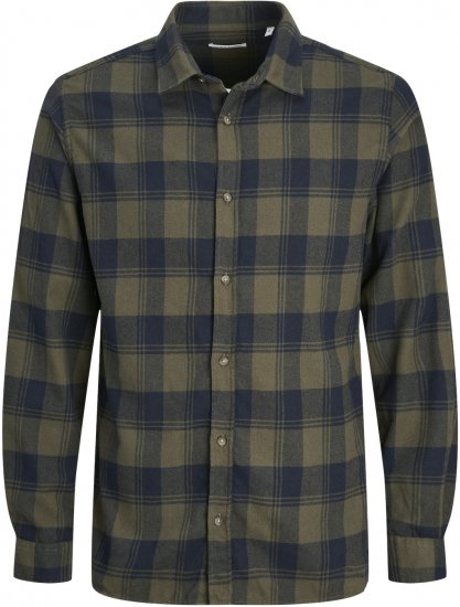 Jack & Jones JJJOSHUA Shirt Green - Ingek - Ingek 2XL-10XL