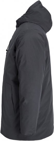 Jack & Jones PAYNE Windproof Parka Dark Grey - Kabátok - Nagyméretű Kabátok - 2XL-8XL