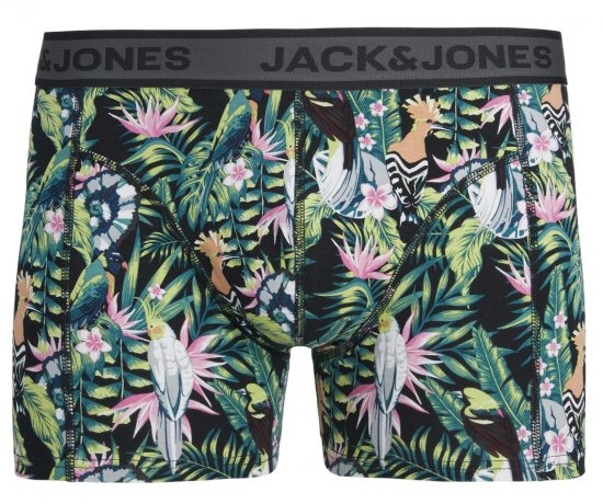 Jack & Jones JACDREW Trunks 3-Pack Multi-Colour - Alsónemű & strandruhák - Nagyméretű Alsónemű 2XL-8XL