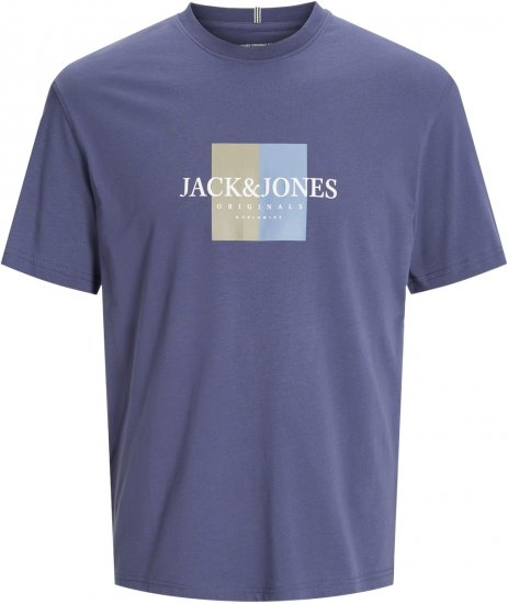 Jack & Jones JORFREDERIKSBERG T-Shirt - Pólók - Nagyméretű pólók - 2XL-14XL