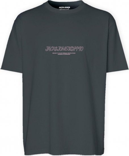 Jack & Jones JORBRONX T-Shirt Dark Turquoise Green - Pólók - Nagyméretű pólók - 2XL-14XL