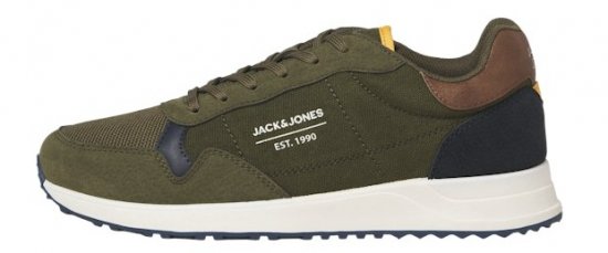 Jack & Jones Beech Combo Sneakers Green - Férfi cipők 40-52 - 