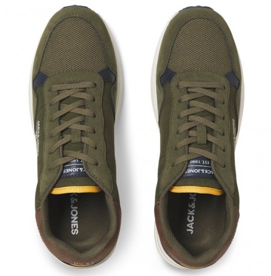 Jack & Jones Beech Combo Sneakers Green - Férfi cipők 40-52 - 