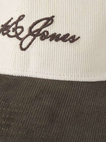 Jack & Jones Base Corduroy Cap Antique White - Kiegészítők - 