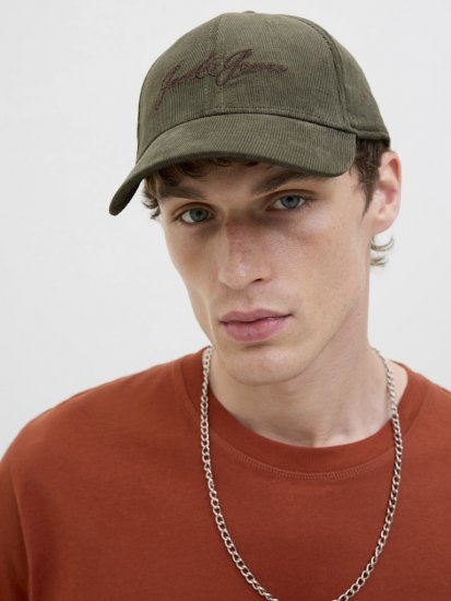 Jack & Jones Base Corduroy Cap Dusty Olive - Kiegészítők - 