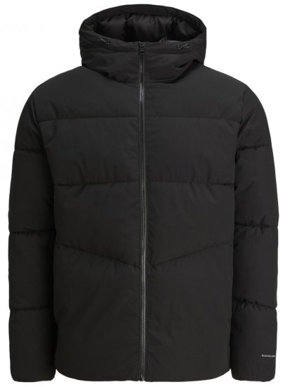 Jack & Jones Global Puffer Jacket Black - Kabátok - Nagyméretű Kabátok - 2XL-8XL