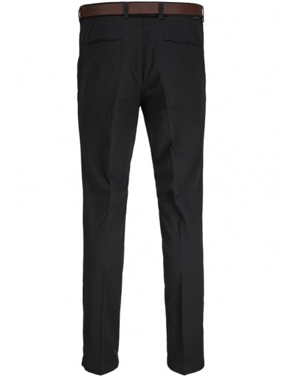 Jack & Jones Marco Franco Chino With Belt Black - Farmer & nadrág - Farmer és nadrág - W40-W70