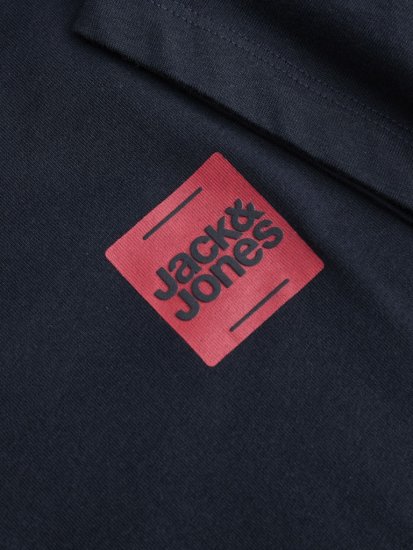 Jack & Jones Brandy Crew Neck T-Shirt Sky Captain - Pólók - Nagyméretű pólók - 2XL-14XL