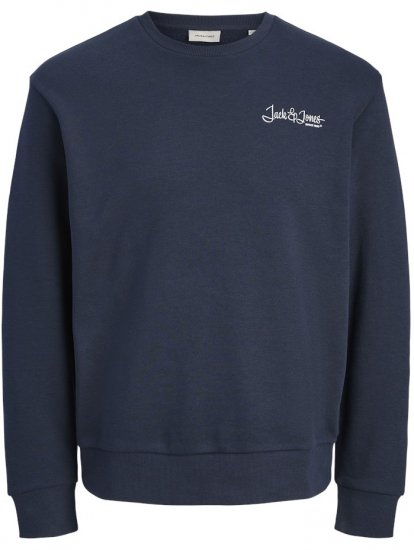 Jack & Jones Yuki Back Print Crew Neck Sweatshirt Sky Captain - Pulóverek & kapucnis pulóverek - Pulóverek & Kapucnis pulóver 2XL-12XL