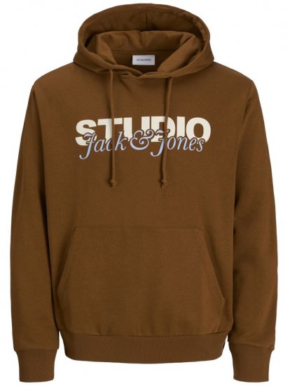 Jack & Jones Yuki Hood Sweatshirt Monks Robe - Pulóverek & kapucnis pulóverek - Pulóverek & Kapucnis pulóver 2XL-12XL