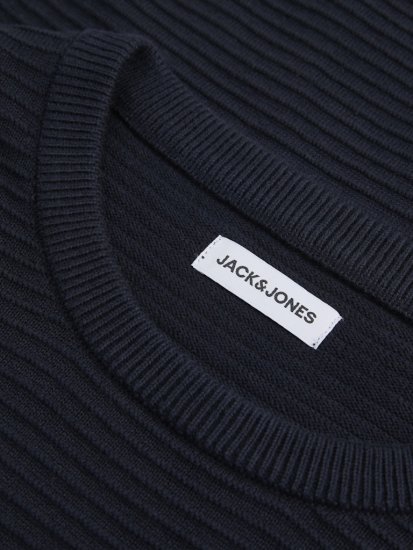 Jack & Jones Otto Crew Neck Knit Pullover Sky Captain - Pulóverek & kapucnis pulóverek - Pulóverek & Kapucnis pulóver 2XL-12XL