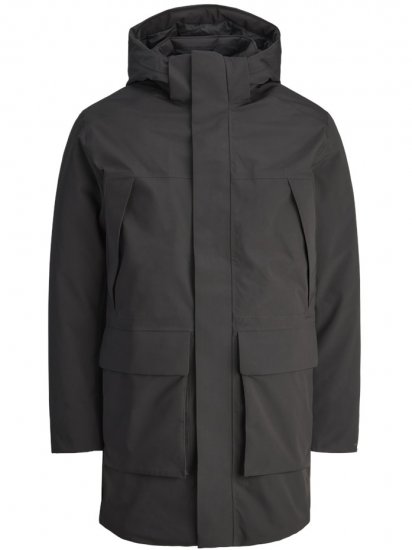 Jack & Jones Moon Parka Black - Kabátok - Nagyméretű Kabátok - 2XL-8XL