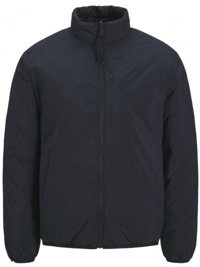 Jack & Jones Jake Quilted Reversible Jacket Dark Navy - Kabátok - Nagyméretű Kabátok - 2XL-8XL