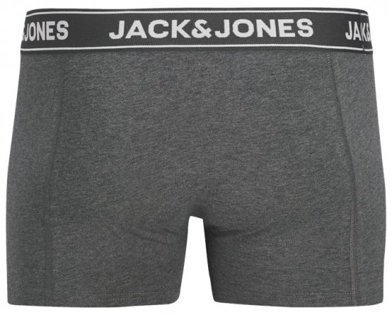 Jack & Jones Black Friday Trunks 3-Pack Grey Black - Alsónemű & strandruhák - Nagyméretű Alsónemű 2XL-8XL