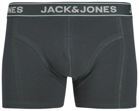 Jack & Jones Black Friday Trunks 5-Pack Black Grey Blue White - Alsónemű & strandruhák - Nagyméretű Alsónemű 2XL-8XL