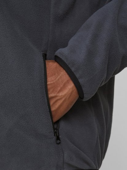 Jack & Jones Hype Fleece Ombre Blue - Kabátok - Nagyméretű Kabátok - 2XL-8XL