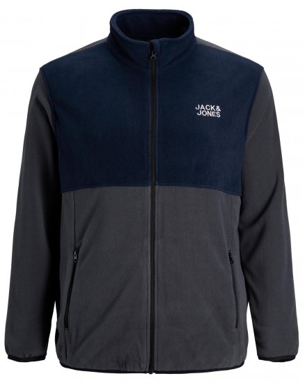 Jack & Jones Hype Fleece Ombre Blue - Kabátok - Nagyméretű Kabátok - 2XL-8XL