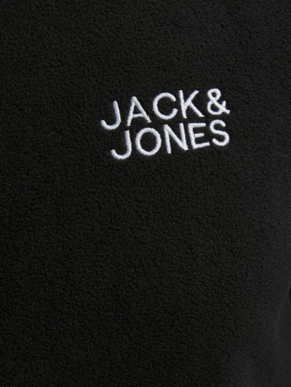 Jack & Jones Hype Fleece Black - Kabátok - Nagyméretű Kabátok - 2XL-8XL