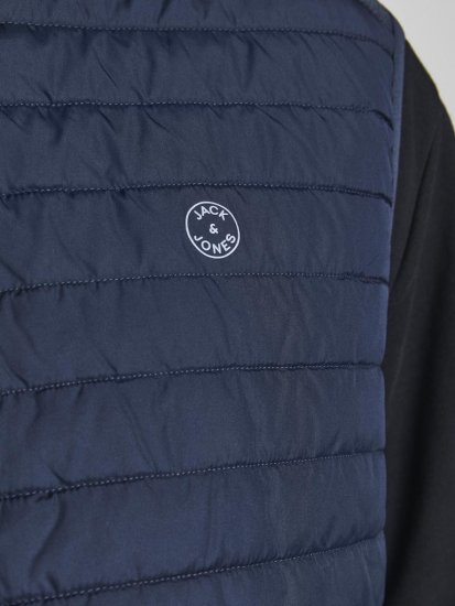 Jack & Jones MULTI BODYWARMER With COLLAR Navy Blazer - Kabátok - Nagyméretű Kabátok - 2XL-8XL