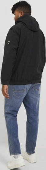 Jack & Jones BASIC Water-Resistant Softshell Jacket Black - Kabátok - Nagyméretű Kabátok - 2XL-8XL