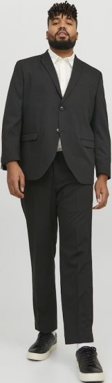 Jack & Jones FRANCO Suit Pants Black - Öltönyök - Nagyméretű öltönyök