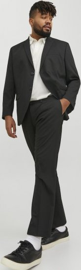 Jack & Jones FRANCO Suit Pants Black - Öltönyök - Nagyméretű öltönyök