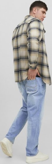 Jack & Jones MIKE JORIGINAL SQ 330 Jeans Blue Denim - Farmer & nadrág - Farmer és nadrág - W40-W70