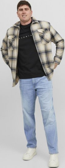 Jack & Jones MIKE JORIGINAL SQ 330 Jeans Blue Denim - Farmer & nadrág - Farmer és nadrág - W40-W70