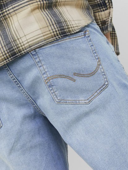 Jack & Jones MIKE JORIGINAL SQ 330 Jeans Blue Denim - Farmer & nadrág - Farmer és nadrág - W40-W70