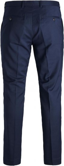 Jack & Jones FRANCO Suit Pants Dark Navy - Öltönyök - Nagyméretű öltönyök