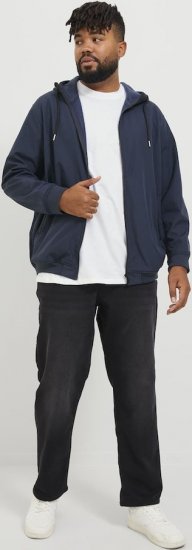 Jack & Jones BASIC Water-Resistant Softshell Jacket Navy Blazer - Kabátok - Nagyméretű Kabátok - 2XL-8XL