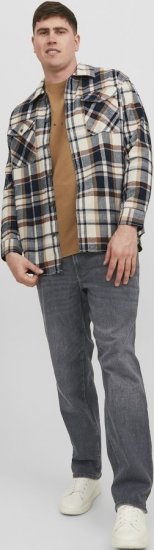 Jack & Jones MIKE ORIGINAL SQ 270 Jeans Black Denim - Farmer & nadrág - Farmer és nadrág - W40-W70