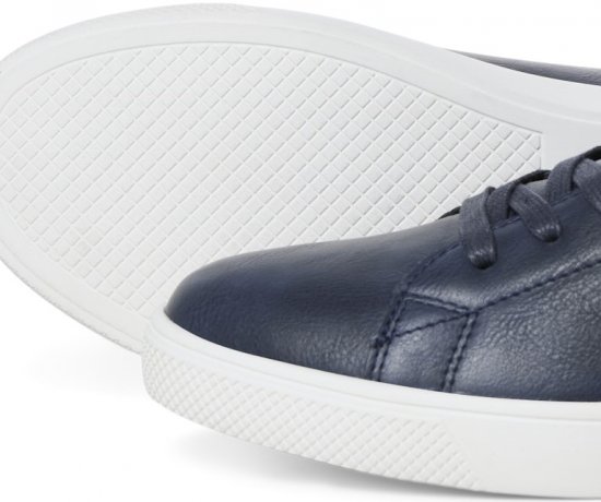 Jack & Jones Bosley Sneakers Navy Blazer/Red Dahlia - Férfi cipők 40-52 - 