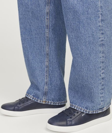 Jack & Jones Bosley Sneakers Navy Blazer/Red Dahlia - Férfi cipők 40-52 - 