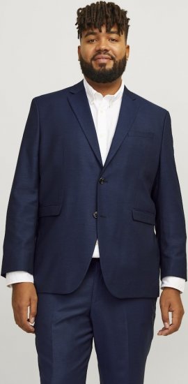 Jack & Jones SOLARIS Blazer Dark Navy - Öltönyök - Nagyméretű öltönyök