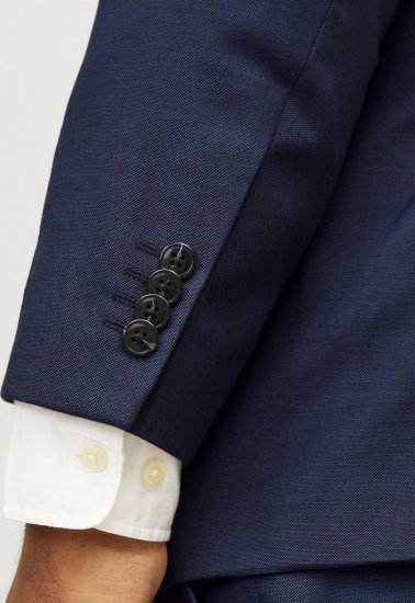 Jack & Jones SOLARIS Blazer Dark Navy - Öltönyök - Nagyméretű öltönyök