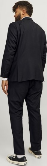 Jack & Jones SOLARIS Trousers Black - Öltönyök - Nagyméretű öltönyök