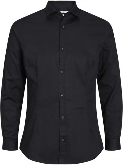 Jack & Jones ARMA LS Shirt Black - Ingek - Ingek 2XL-10XL