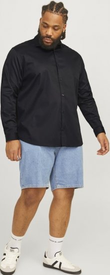 Jack & Jones ARMA LS Shirt Black - Ingek - Ingek 2XL-10XL