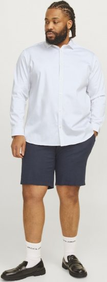 Jack & Jones ARMA LS Shirt White - Ingek - Ingek 2XL-10XL