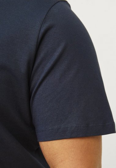 Jack & Jones CORP Logo Play 5 T-Shirt Navy Blazer - Pólók - Nagyméretű pólók - 2XL-14XL