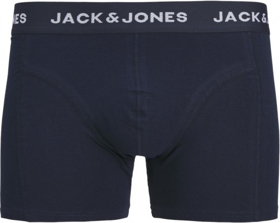 Jack & Jones JACCAMOFLAGE Trunks 3-Pack Navy Blazer - Alsónemű & strandruhák - Nagyméretű Alsónemű 2XL-8XL